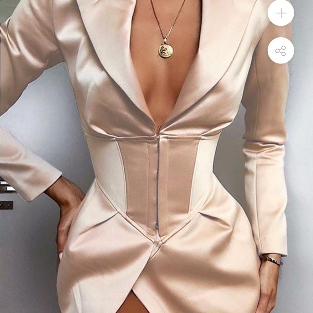 Blazer coat khaki